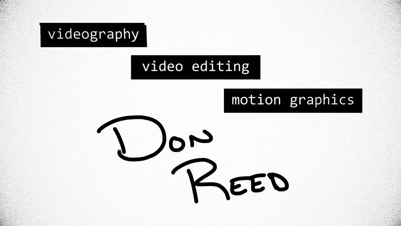 Demo reel, click to watch on YouTube